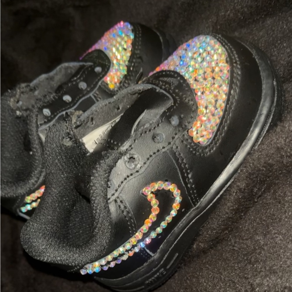 Toddler Air Force 1 custom Bling